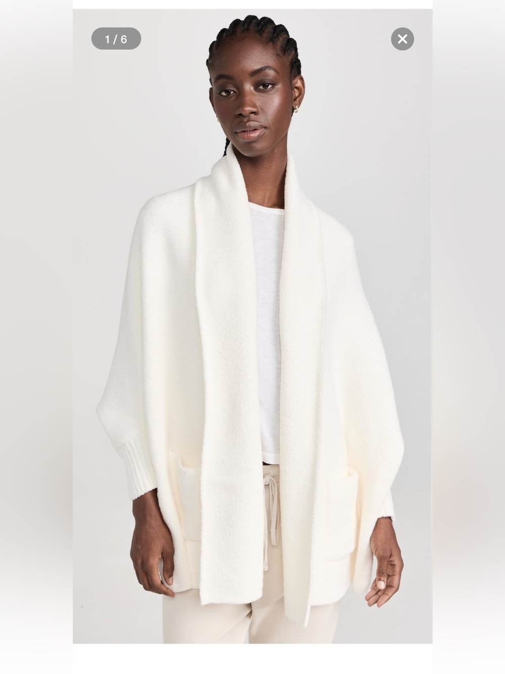 Barefoot dream cardigan/ shaw